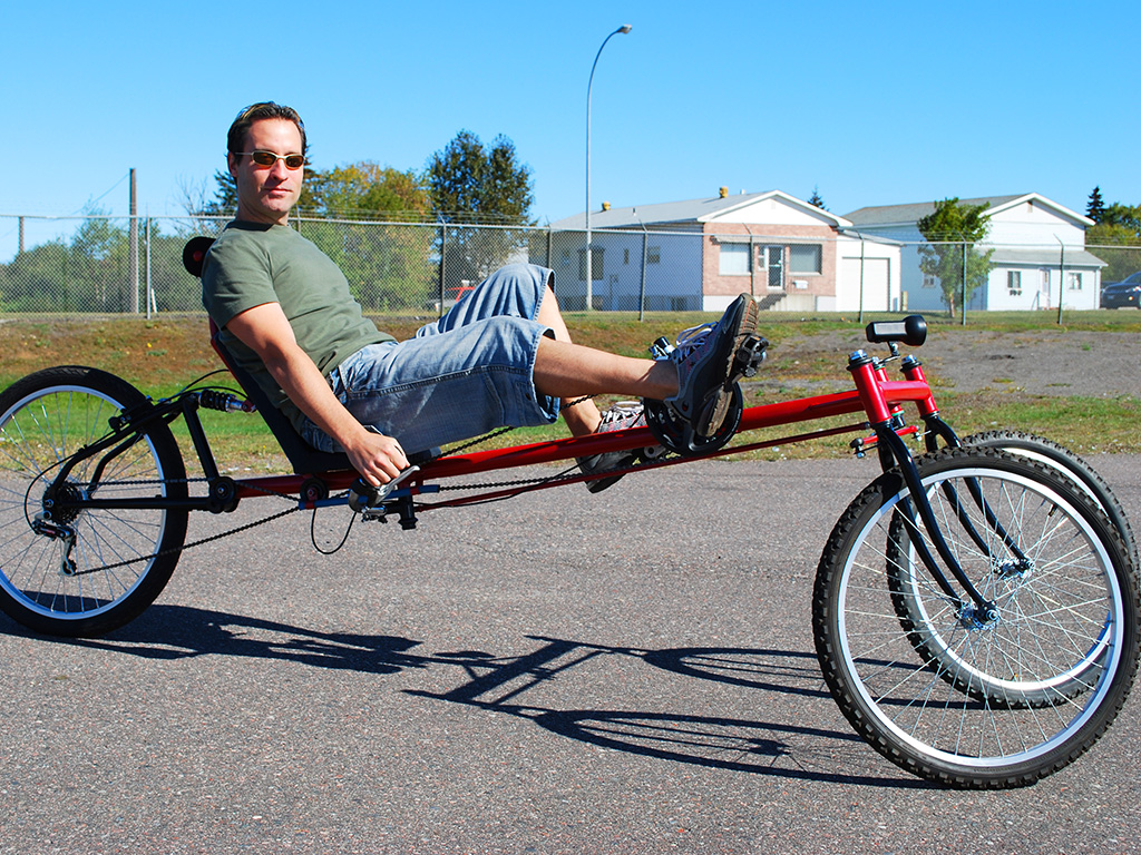 TriCruiser Winter Trike - diy recumbent trike